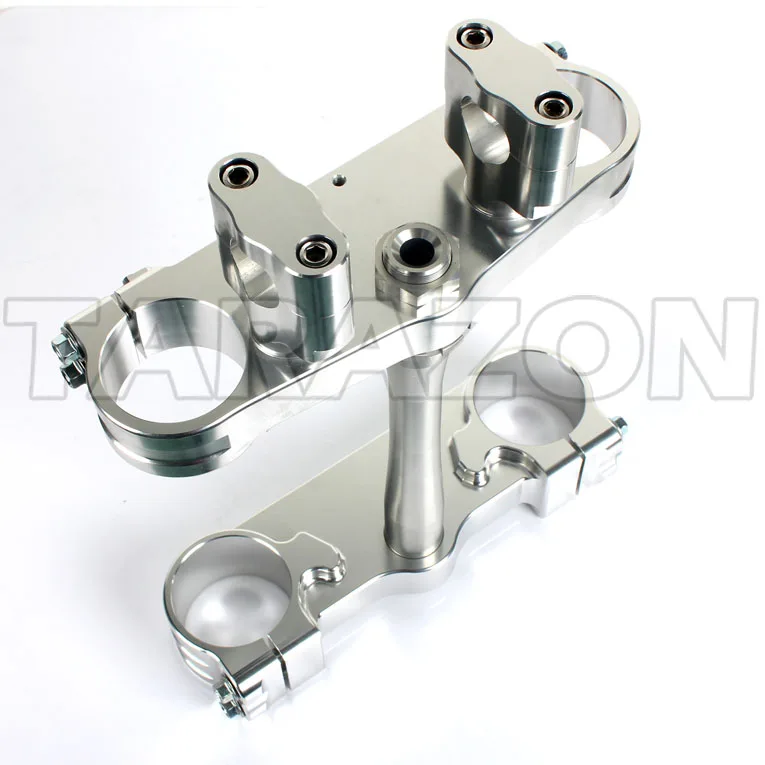 CRF250-450 Silver Triple Clamp (6)