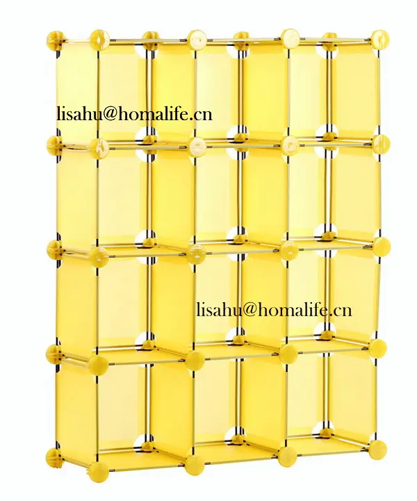 clear plastic storage cubes