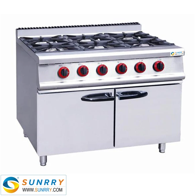 SY-GB900A-1 Gas Range With 6 Burners and 1 Cabinet.jpg
