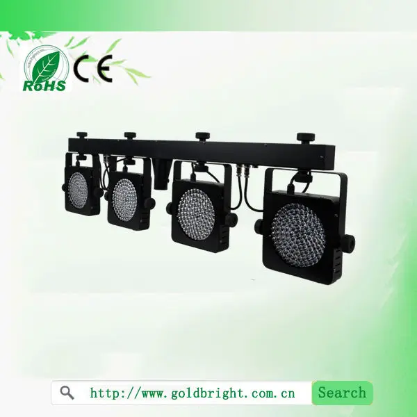 Dj Lights Led Par Bar,Flat Par X 4 Led Bar Light,Multi Color Led Par