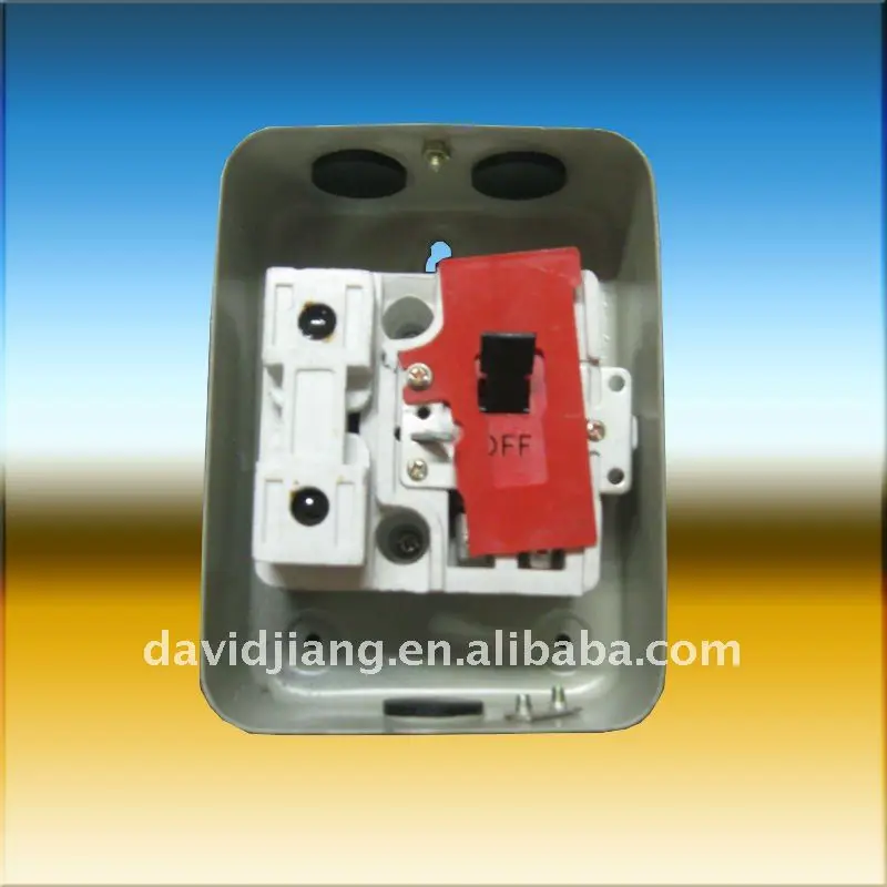 Electrical Main Switch Box 4ways Metal Control Switch Box Electric Box