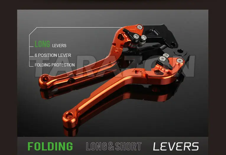 wholesale aftermarket CNC alloy aluminum motorcycle adjustable folding extendable brake clutch grip levers KTM 990Super Duke R yamaha suzuki honda kawasaki BMW (6).jpg