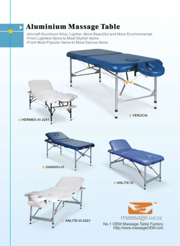 Acrofine Aluminum Portable Massage Table