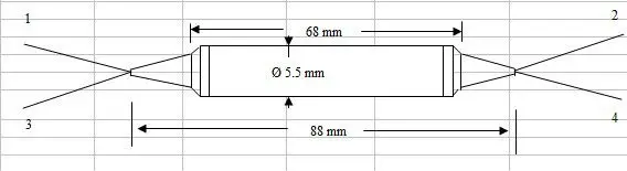 Circulator Fiber Optic 4 port 1310/1550/1585nm