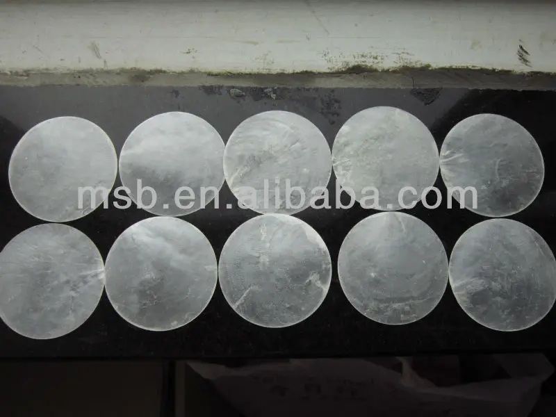 Cp022 Runde Weiss Capiz Muscheln Vorhang Portiere Buy Capiz Shell