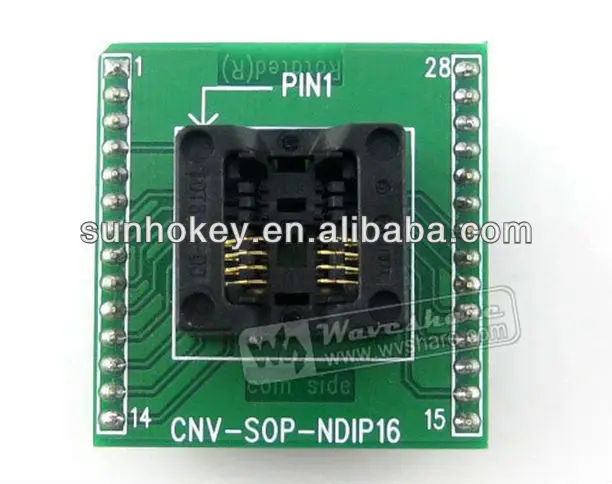 16 SOP8 SO8 SOIC8 to DIP8  IC test Socket OTS-8 -1.27-03 Program Adapter Enplas