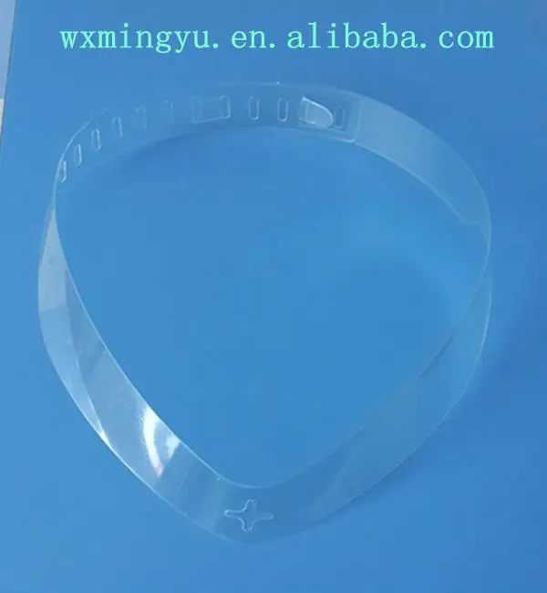 shirt plastic collar band