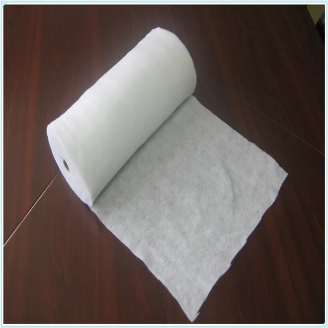 Hard type nonwoven carpet backing cloth