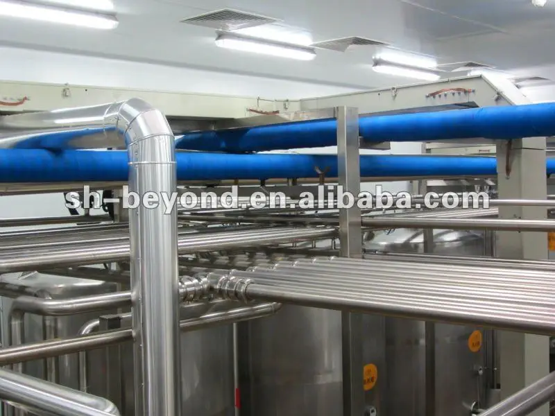 1T/h turnkey milk production line