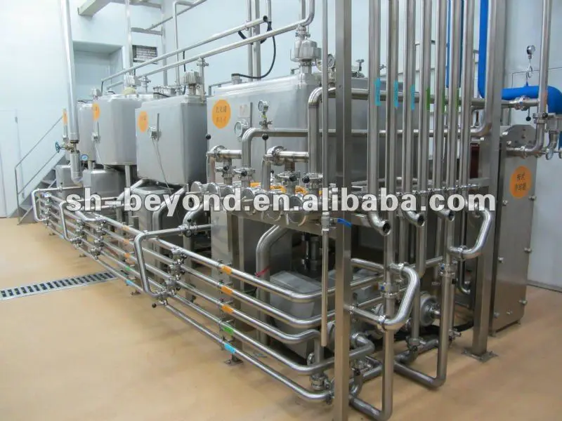 1T/h turnkey milk production line