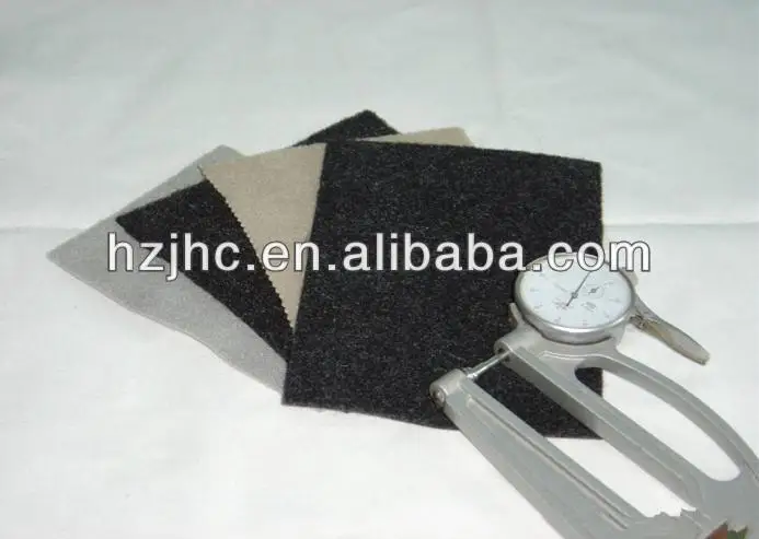 Needle punched nonwoven car roof headlining fabric