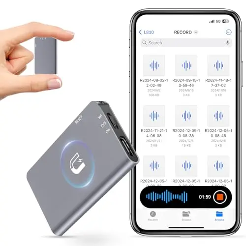 64GB Magnetic Digital Voice Recorder