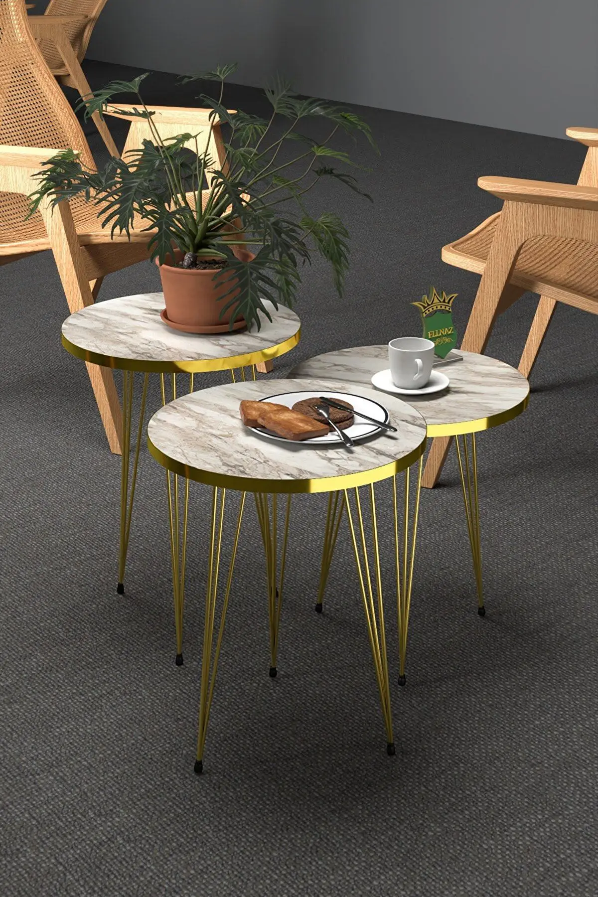 New Arrival Coffee Table 3 Legs Modern And Specially Produced Very
