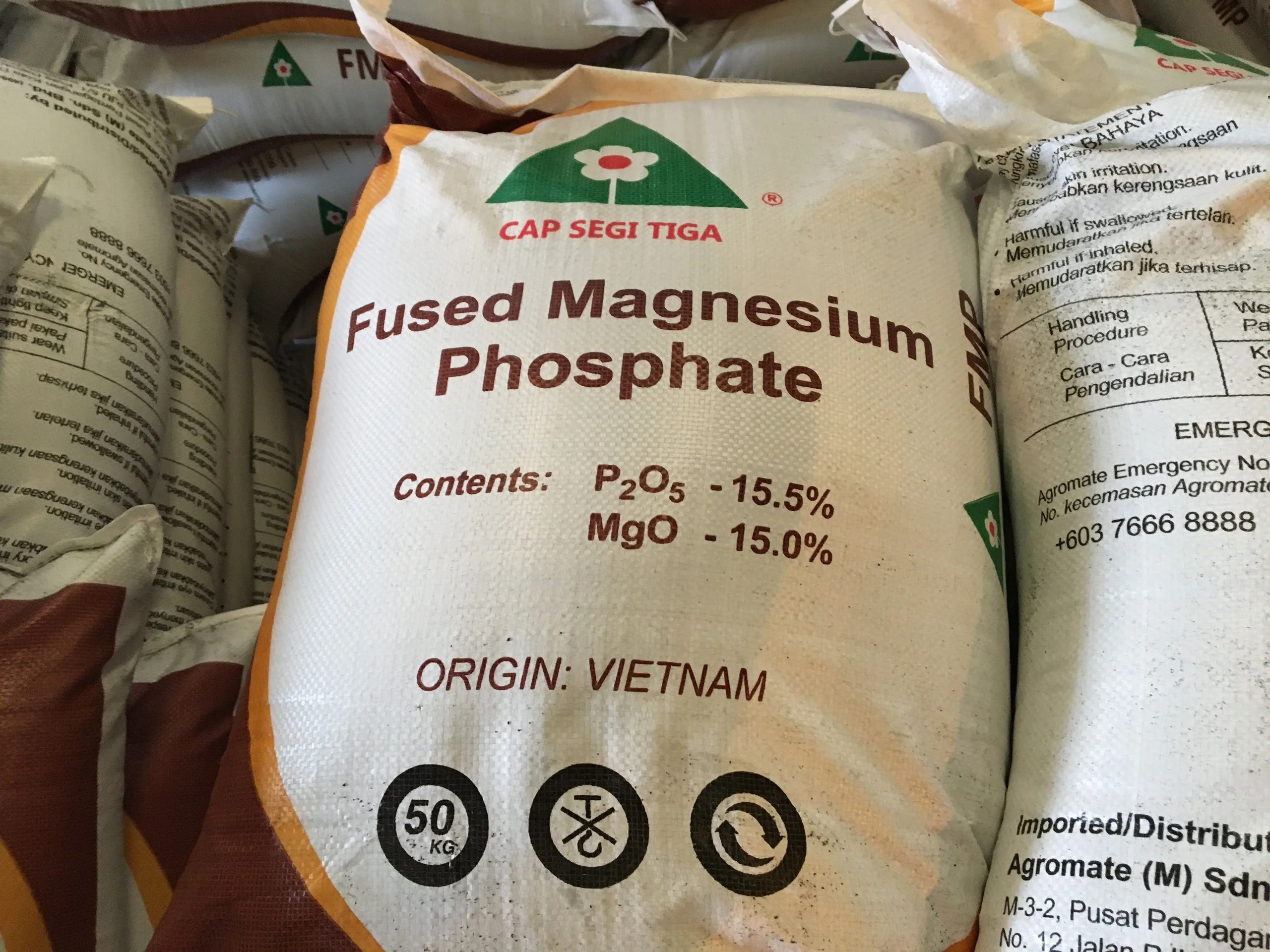 Fused Calcium Magnesium Phosphate Fmp Fertilizer Made In Viet Nam High Quality Product High Tech