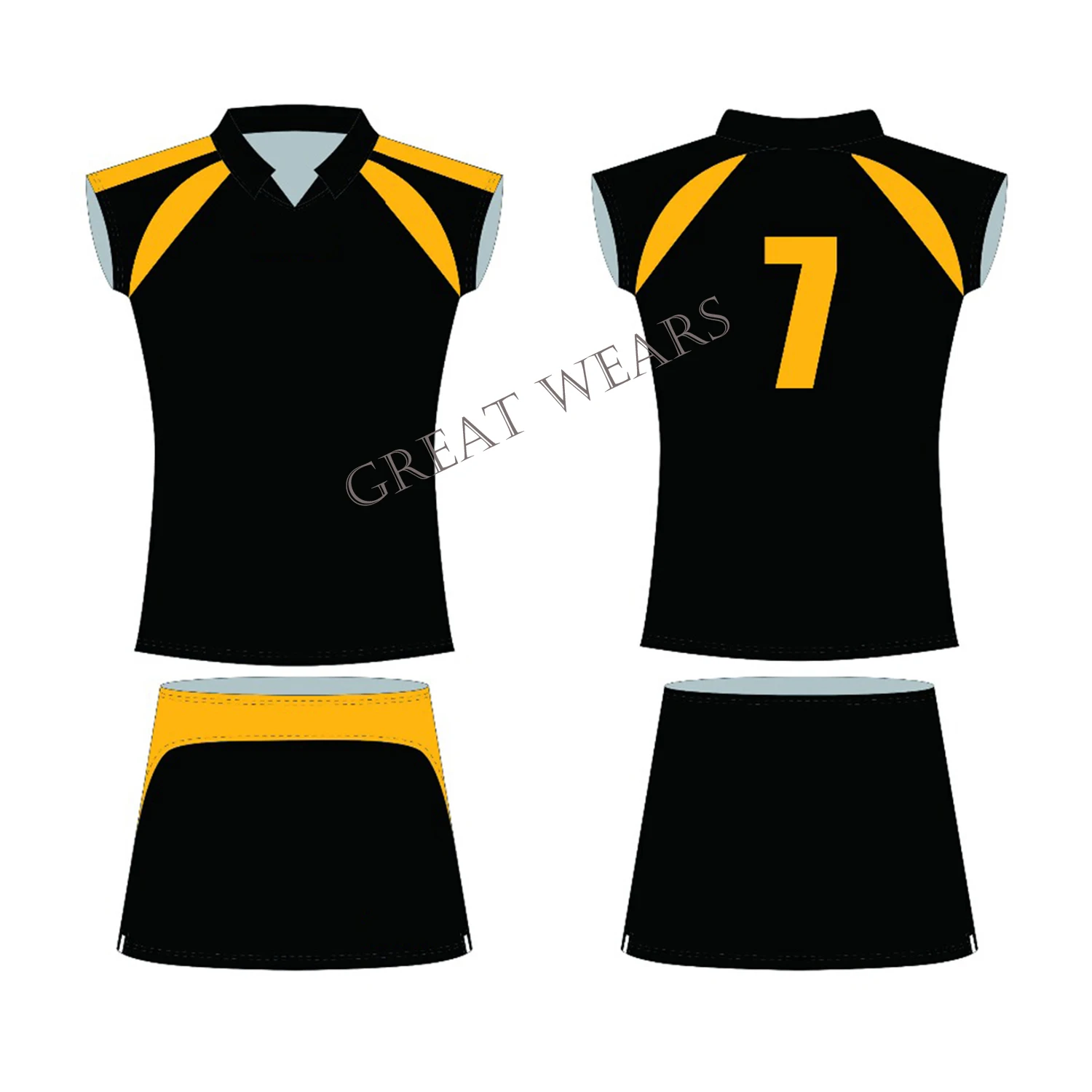 Oem New Design Volleyball Jersey And Shorts Sports Custom Made Mesh