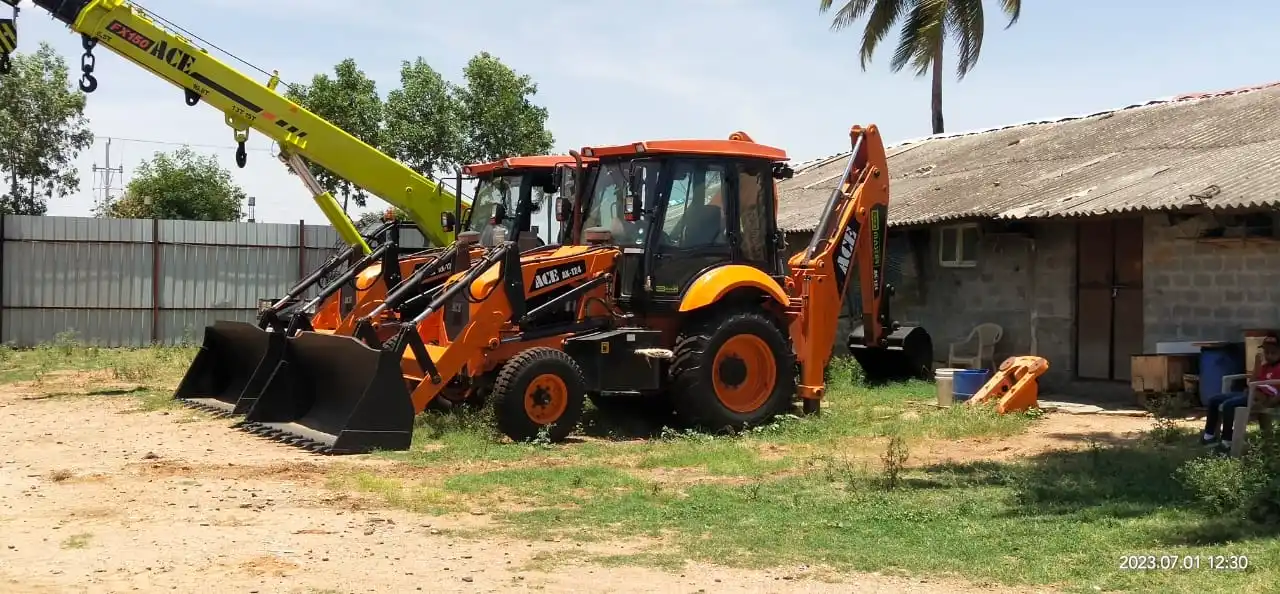 Buy 2019 Model Heavy Duty Backhoe Loader Machine For Construction Work