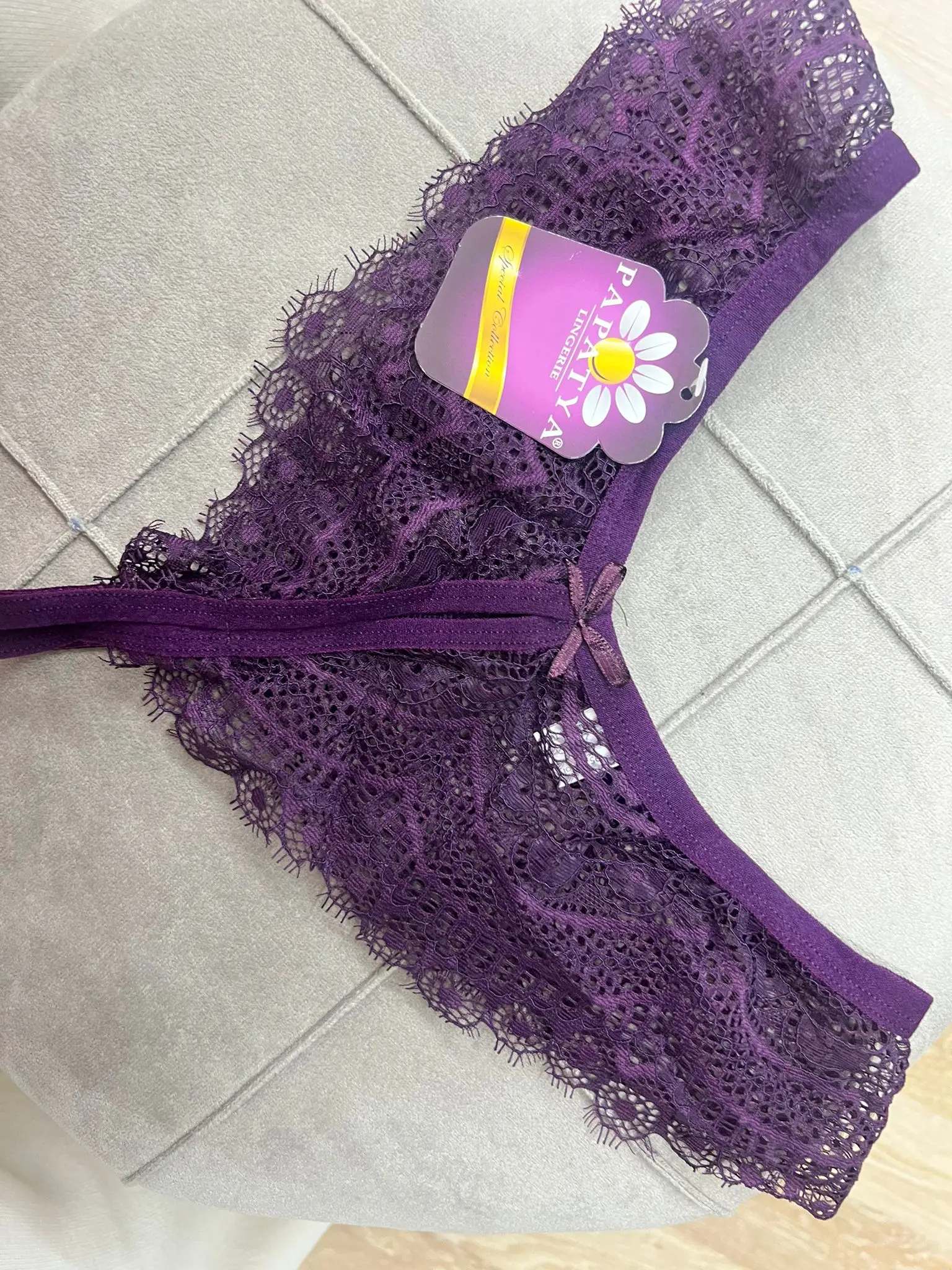 Sexy Lingeries Underwear Hollow Slim Elastic Single Bottom Thong Cotton