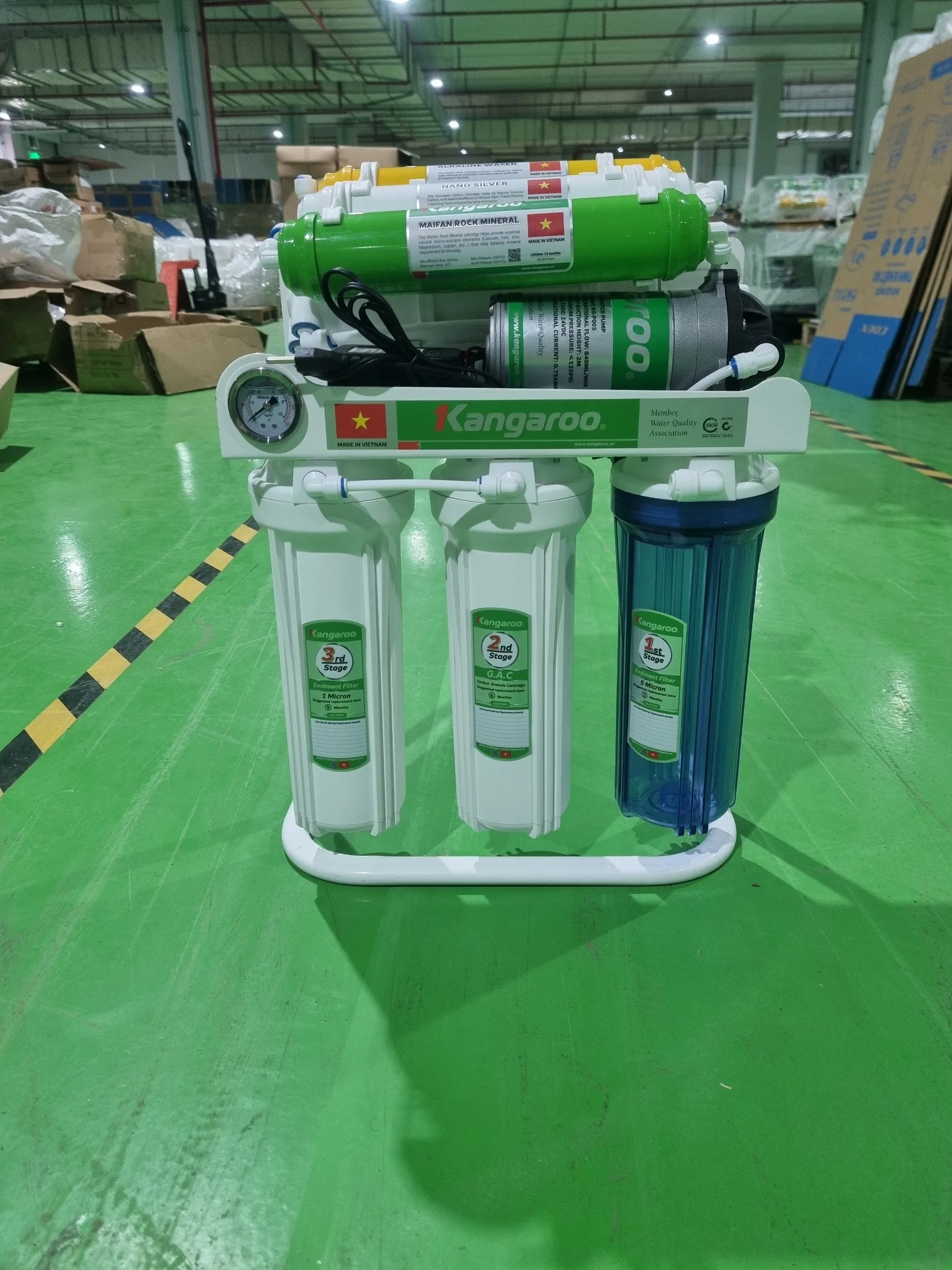 Under -sink Reverse Osmosis Water Filter System With Frame For ...