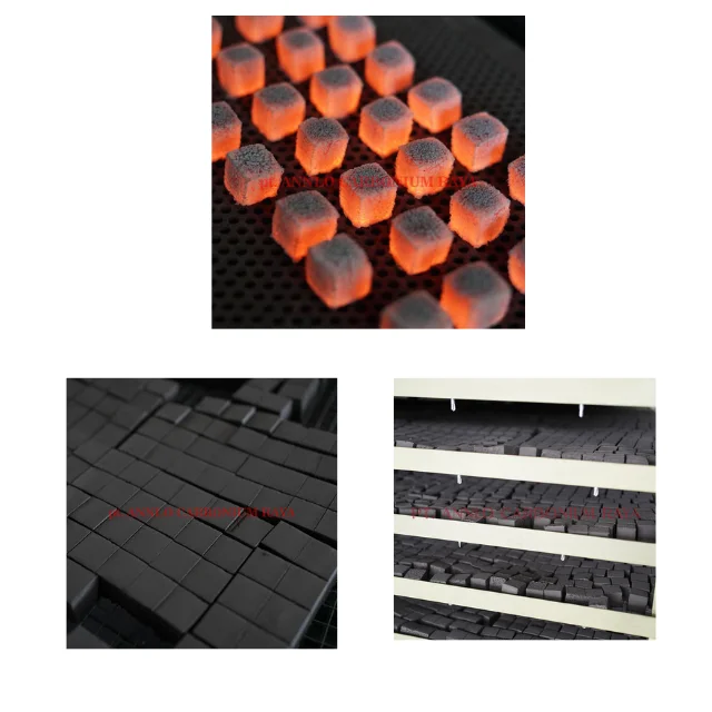 Shisha Hookah Coconut Shell Charcoal 100 Nature Cube Hookah Charcoal