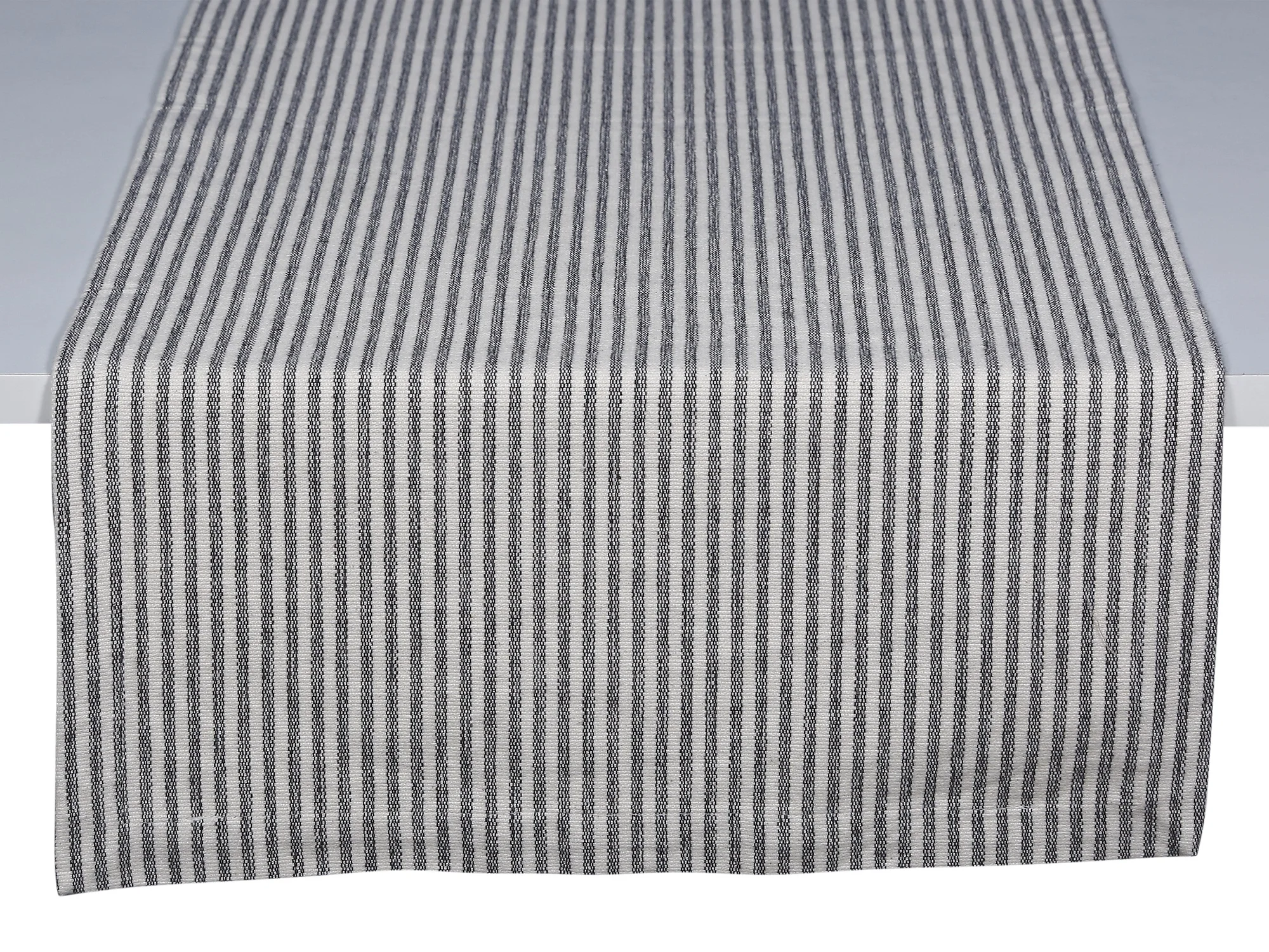 Certified Grade Cotton Ticking Stripe Vintage Luxury Table Runner