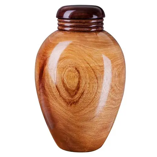 Best Selling Memorial Cremation Urns Wooden Urn Adult Human Body Ashes