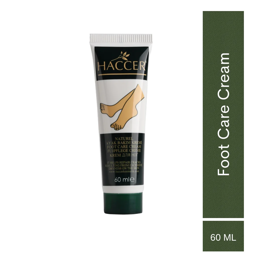 Haccer ครีมบำรุงเท้า60มล.,ครีมเท้าสำหรับส้นเท้าแตกเชื้อราเท้าชุ่มชื้น