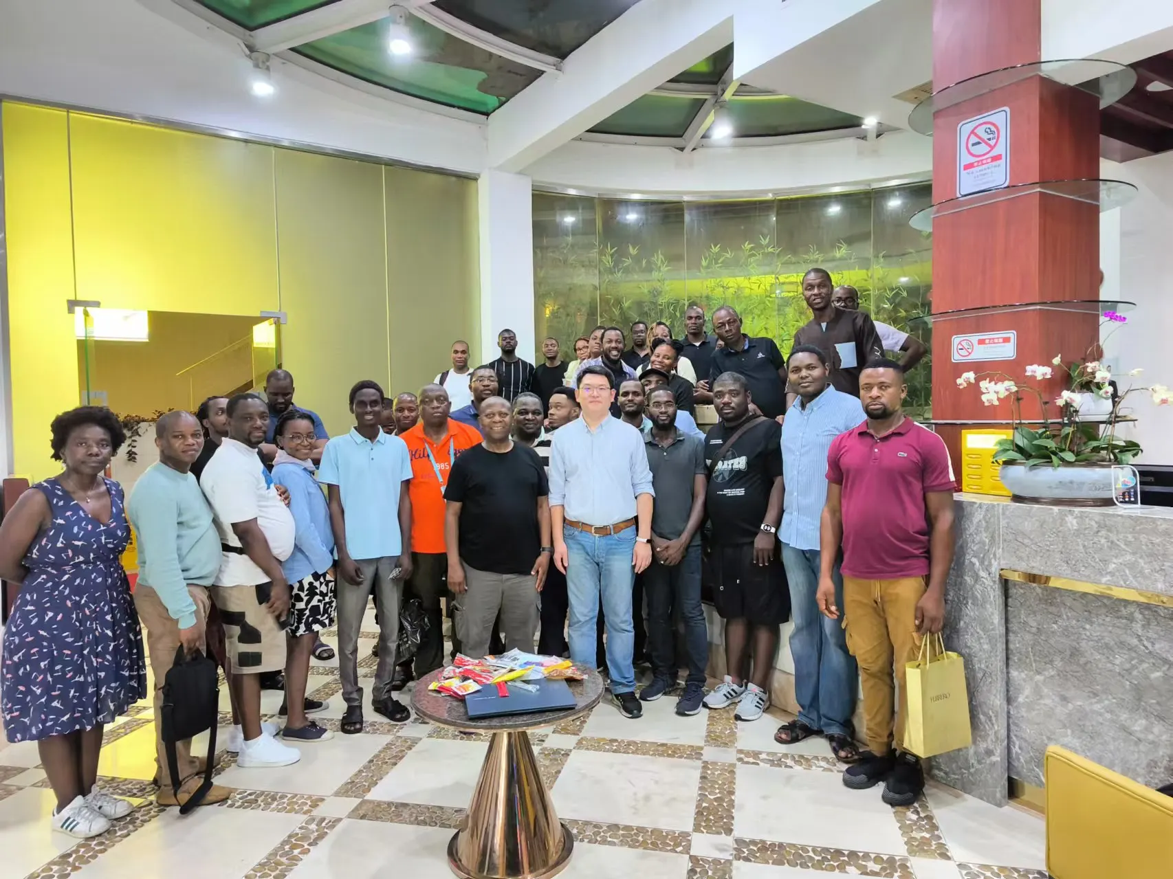 Team and Customers