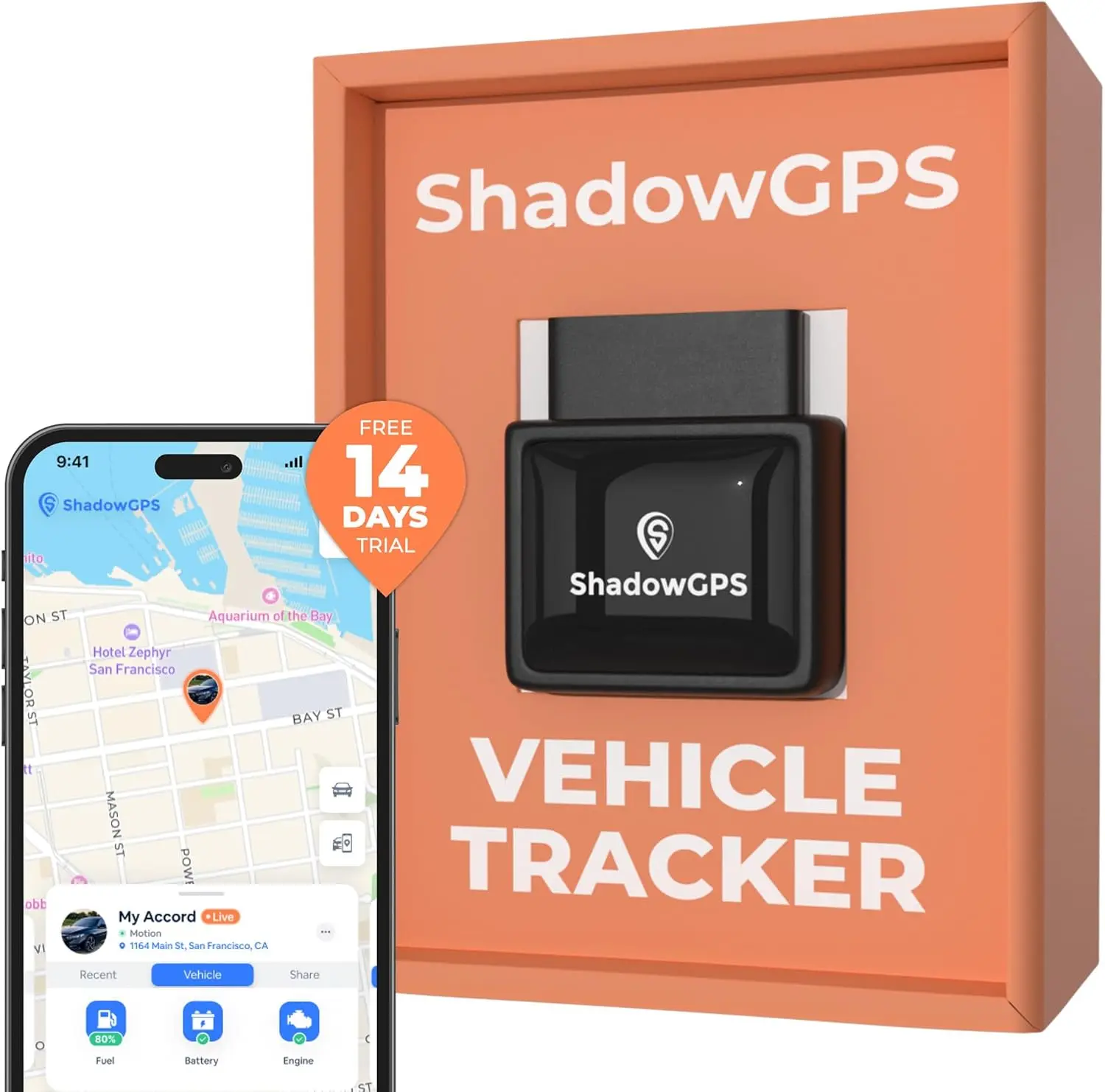 Real-Time OBD2 GPS Car Tracker