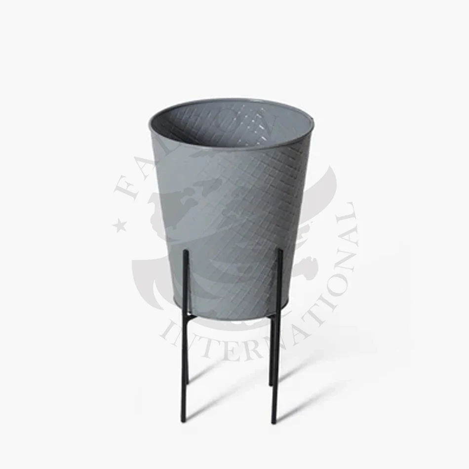 Iron Flower Planter Metal Planter With Customizable Finishes Garden