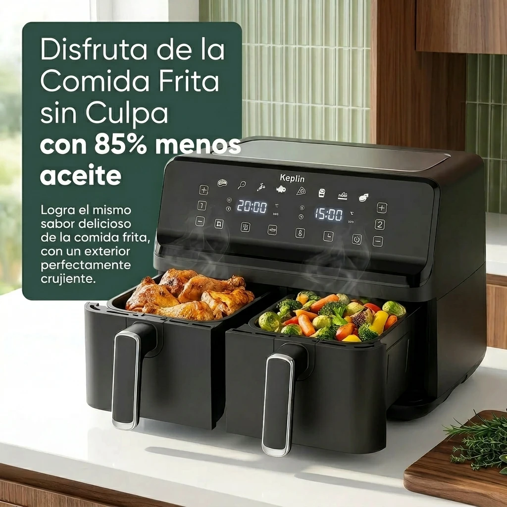 Comida Saludable 85% menos aceite