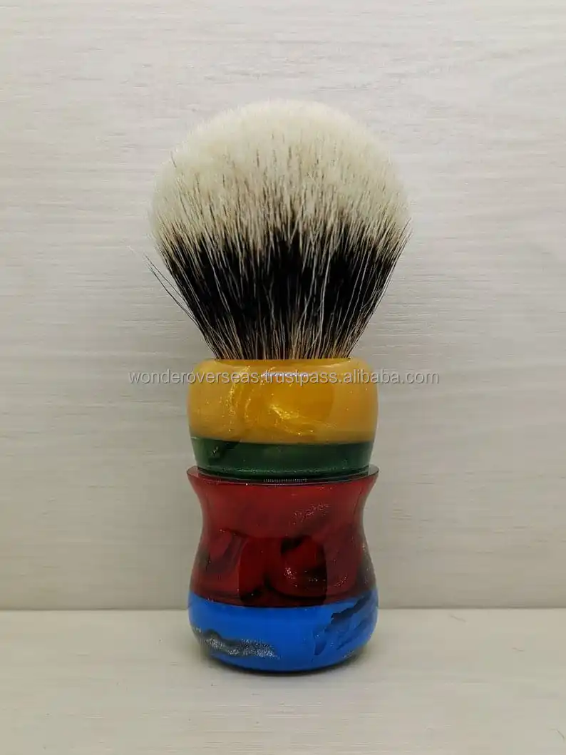 Dscosmetic Floating Island Dense Silvertip Badger Hair Shaving Brush