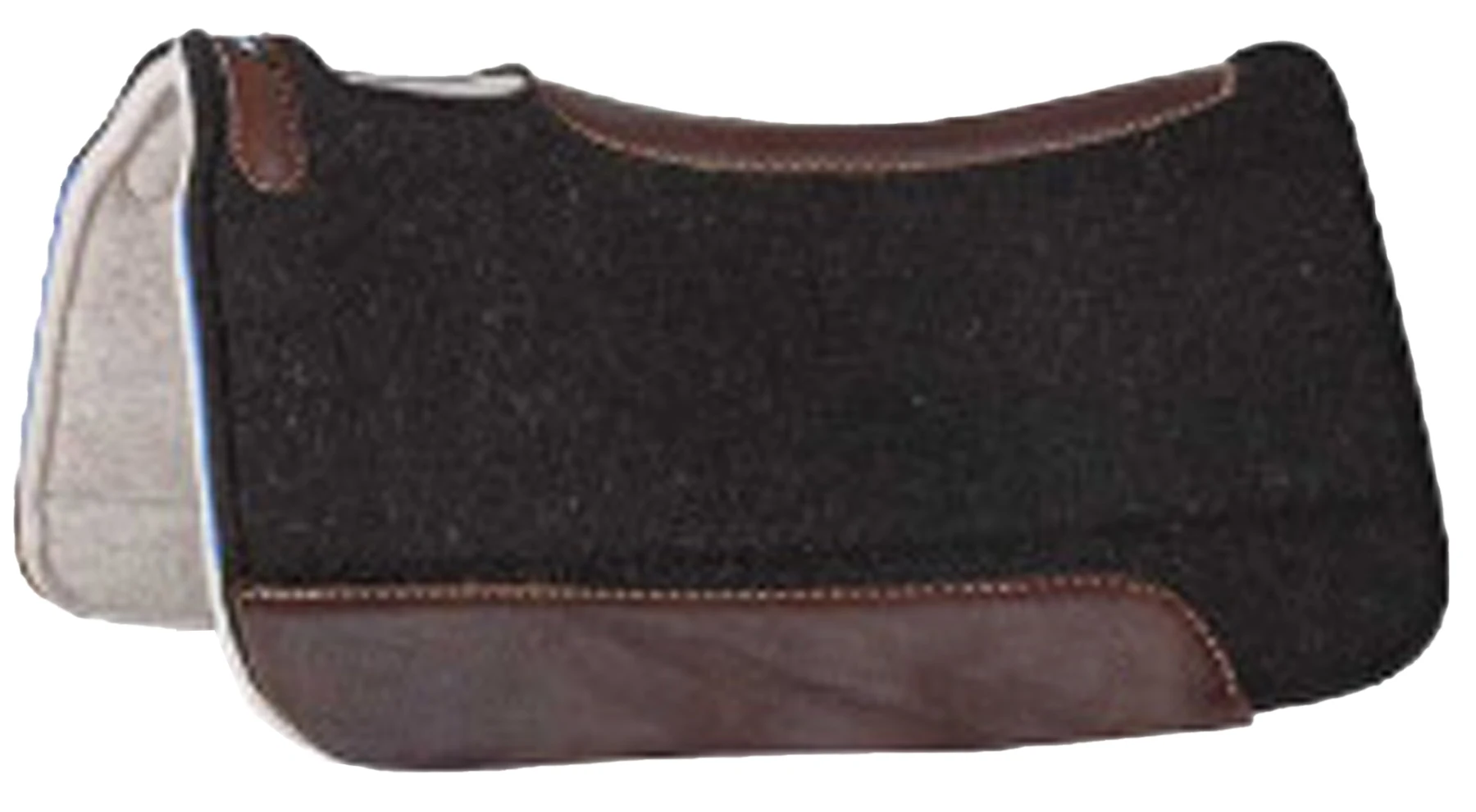 Horse Dressage Western Saddle Pad Made With Woolen Felt & Tooled