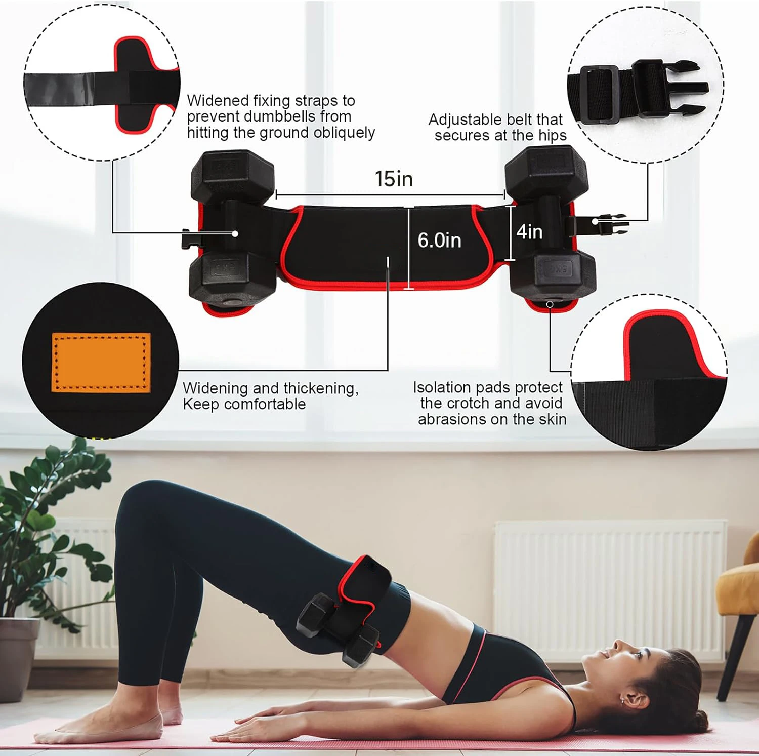 Hip Protector For Lifting Adjustable Dumbbell Hip Thrust Belt For Weights - Hip Thrust Belt For Dumbbells Glute Exercise Belt Hip Protector For Lifting Adjustable Dumbbell Hip Thrust Belt For Weights - Hip Thrust Belt For Dumbbells Glute Exercise Belt