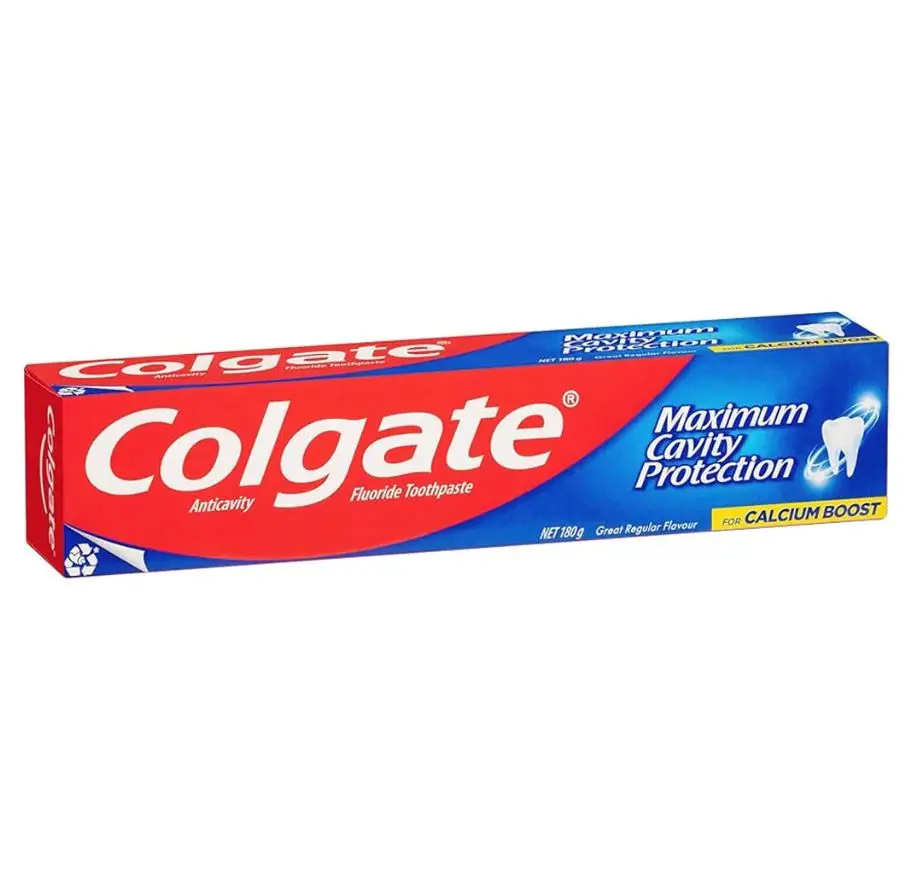 Colgate Toothpaste With Cavity Protection Regular Flavor Colgate Max