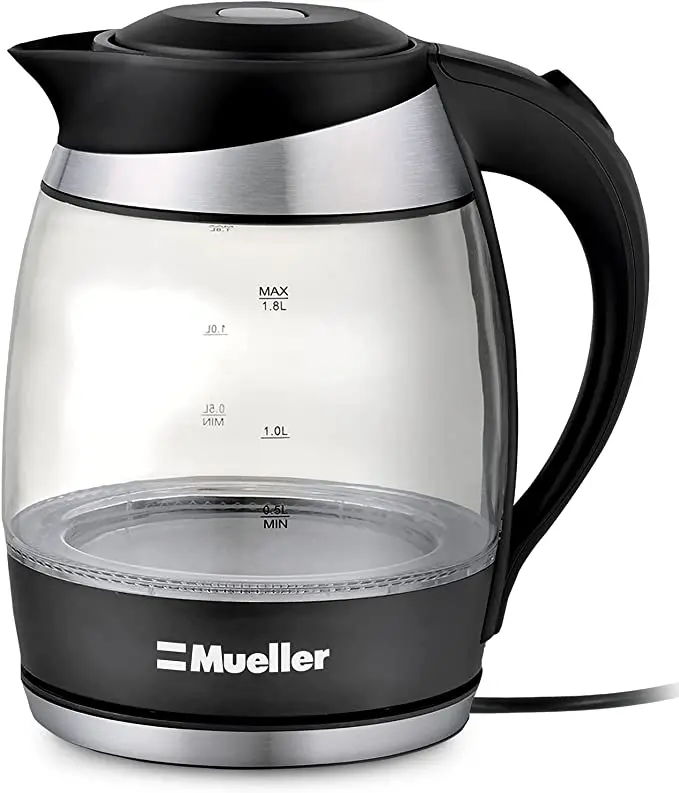 Mueller Ultra Kettle Model No M99s 1500w Electric Kettle With Speedboil