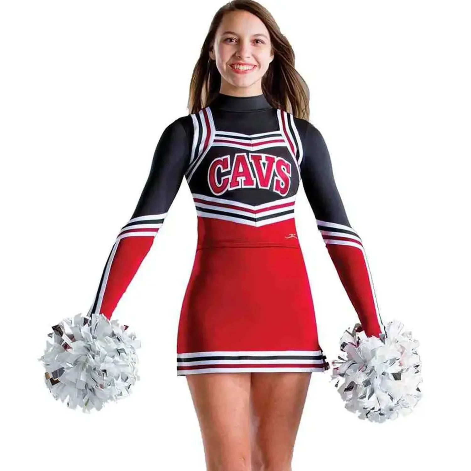 Customized Cheerleading Uniforms Women's Cheerleader Costume Uniform ...