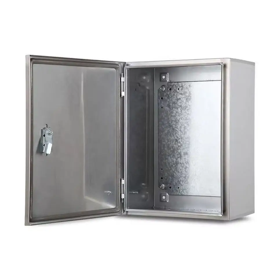 Steel Waterproof Metal Box Electrical Power Cabinet Outdoor Enclosure ...