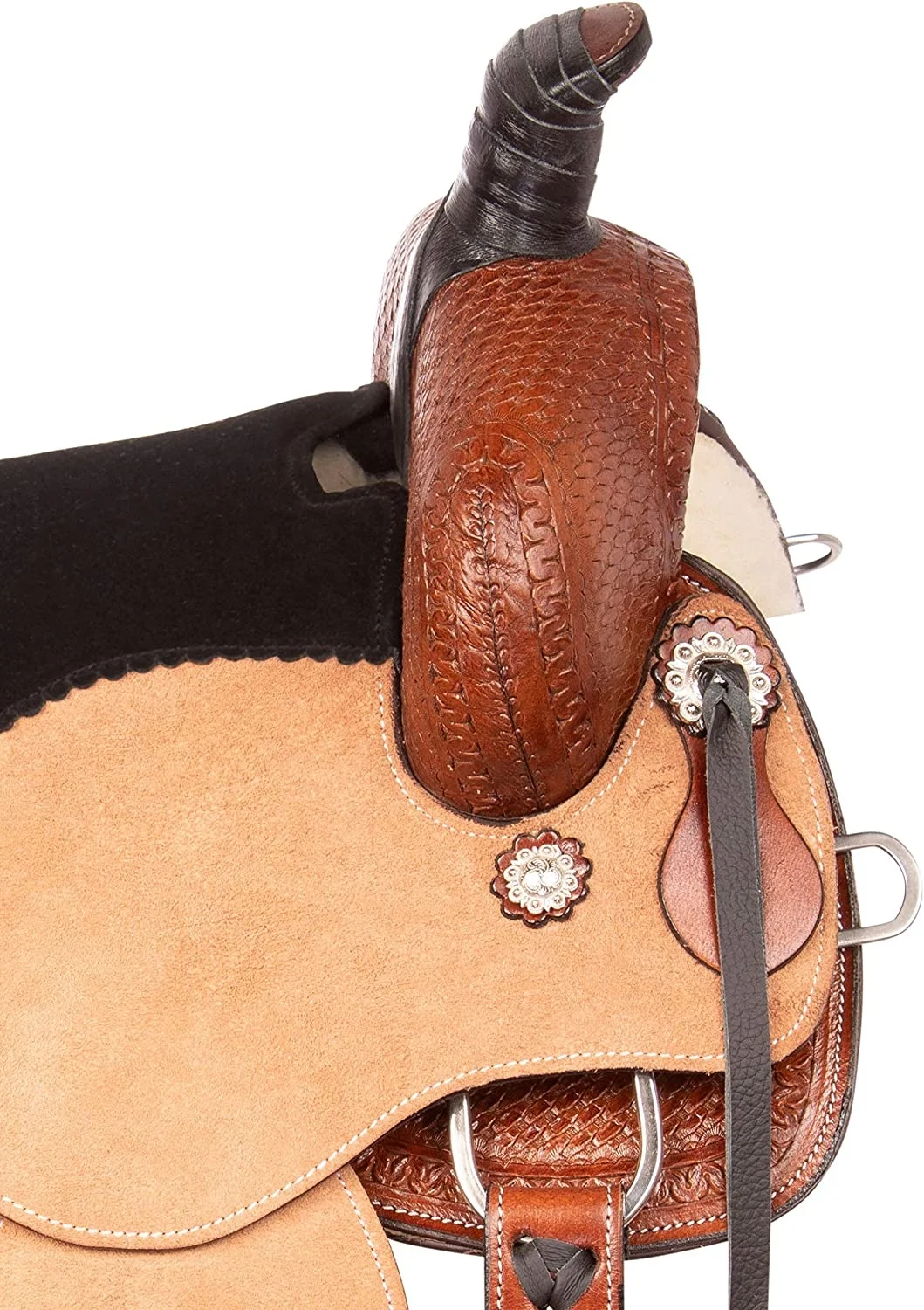 Premium Quality Western Leather Horse Saddle With Matching Horse Tack