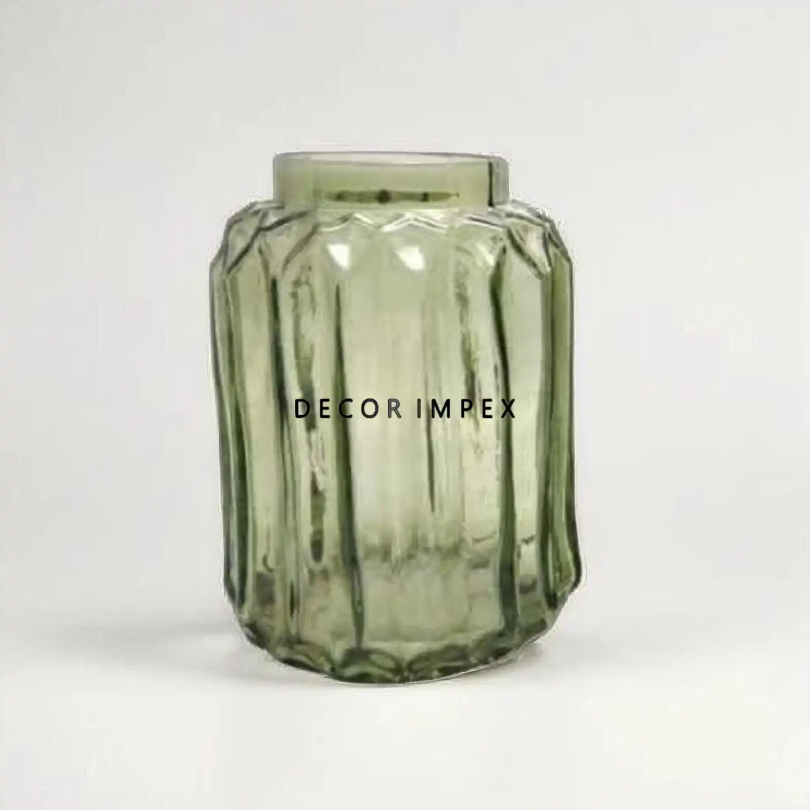 Modern Luxury Round Colorful Glass Vase For Wedding Customizable Size For Flower Arrangements