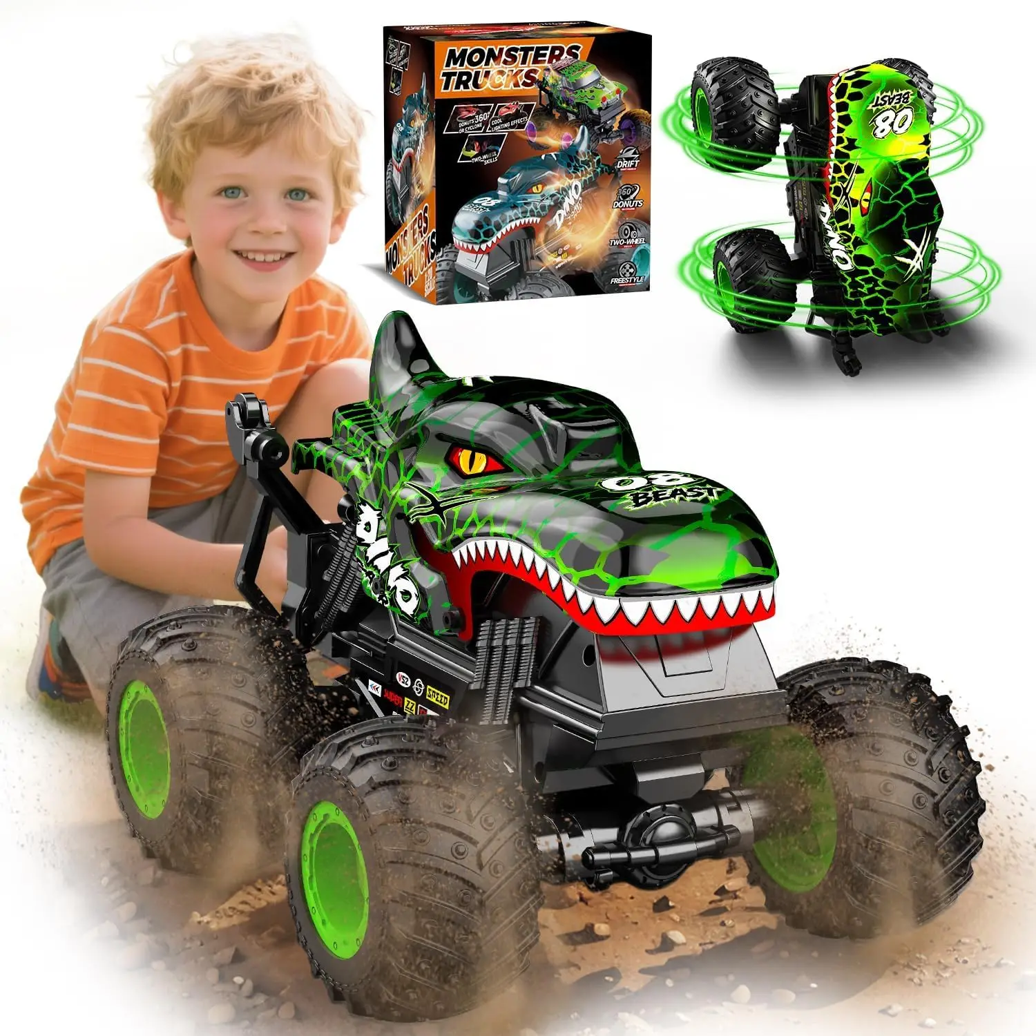 Gohero Monster Truck Toys