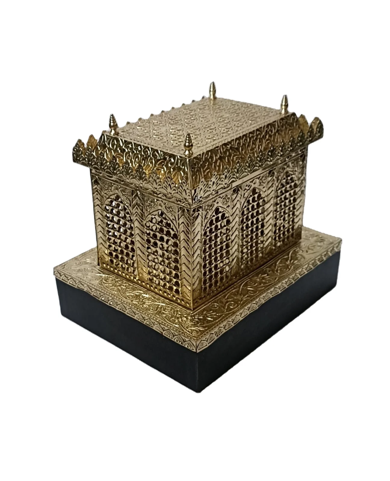 High Quality Unique Golden Brass Zari Imam Hussain As Religious Islamic