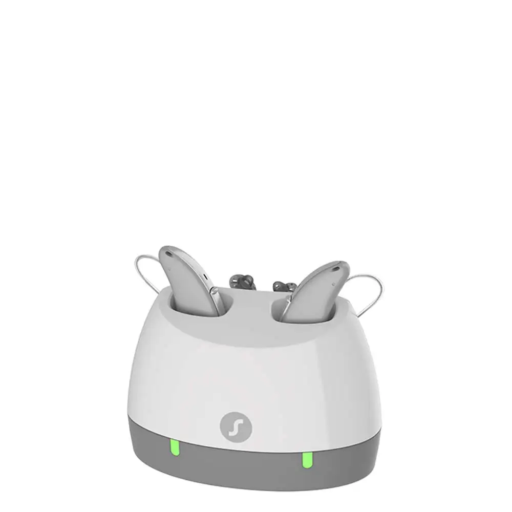 Pure C g 1ax Ric Bte Hearing Aid Signia Smallest Rechargeable Ric Bte 