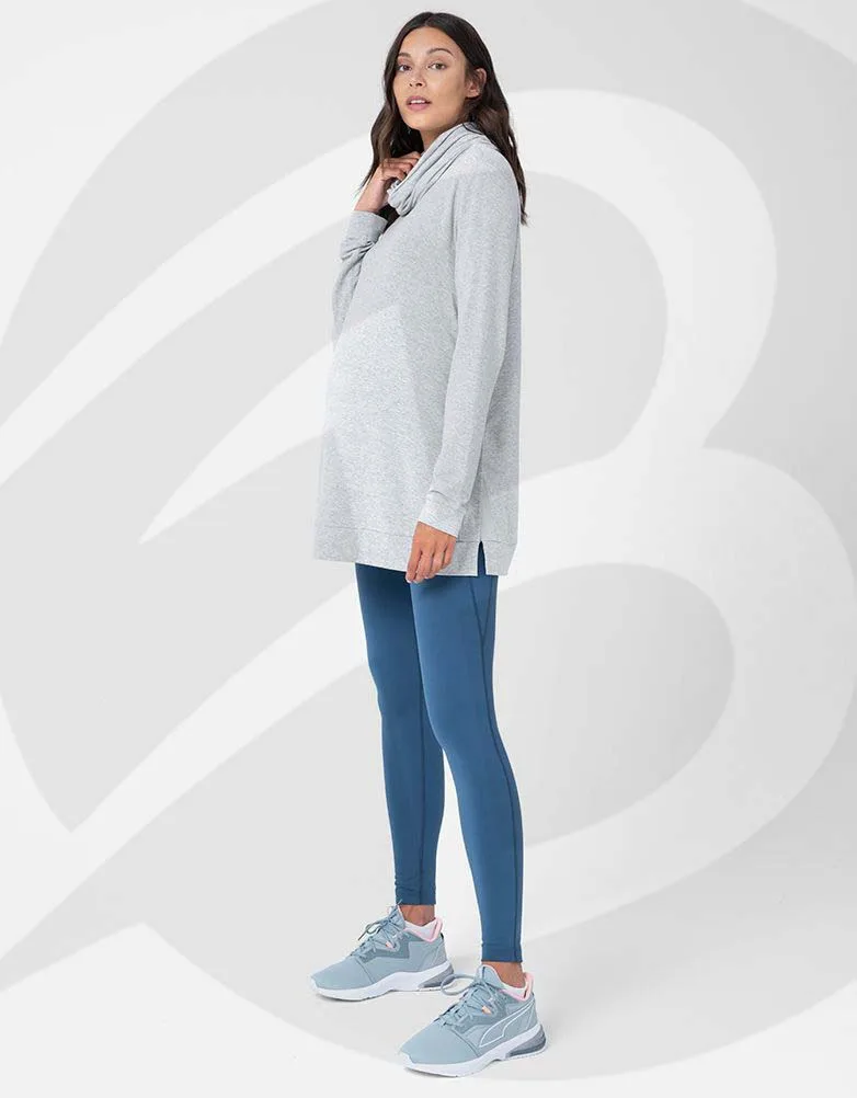 Compression Jogging Fitness Full Length Maternity Pants Elastic