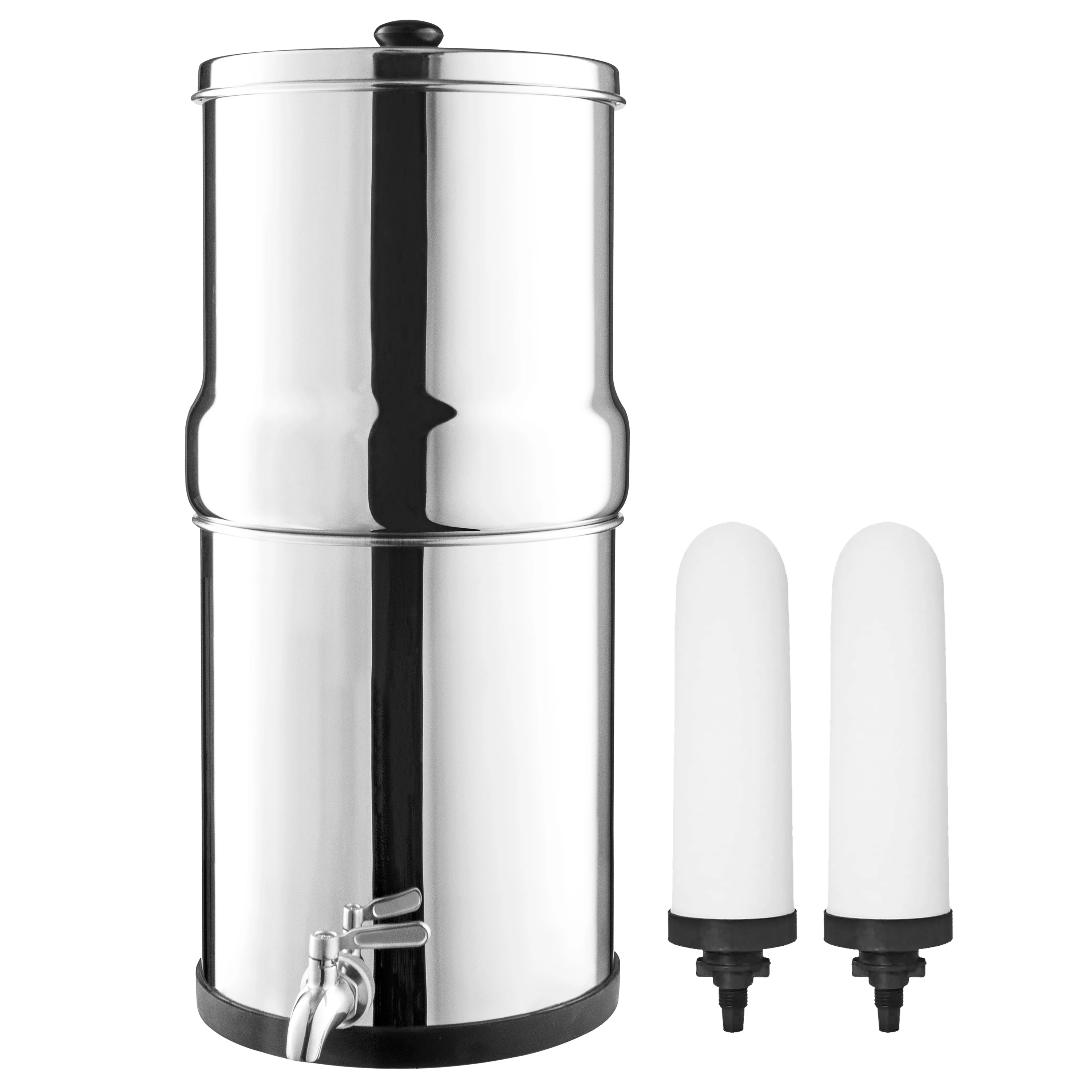 Buy 304 Grade 8litre Stainless Steel Gravity Water Filter With Ceramic