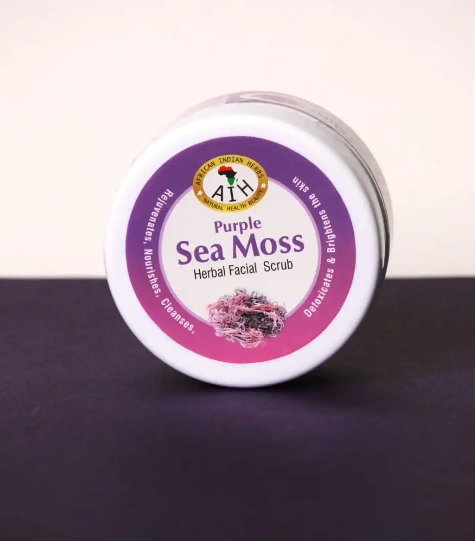 Purple Sea Moss Scrub 2024 Smooth & Refine Appearance It Helps Fight ...