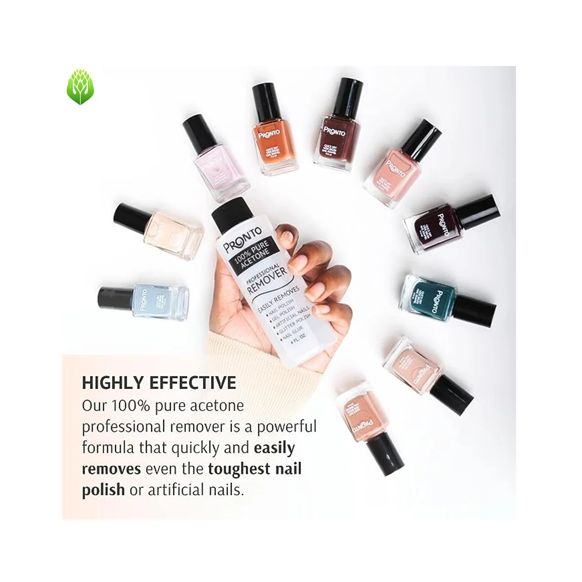 100 Pure Acetone Quick,Professional Nail Polish Remover For