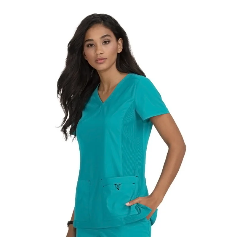 Wholesale Lab Coat Nurse Suit Denim Cotton Unisex Oem Uniform Time Lead
