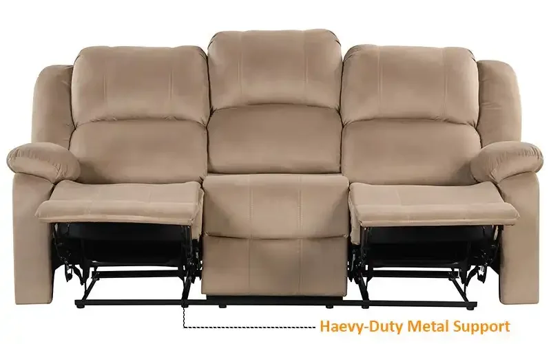 Fabric Recliner Sofa Malaysian Collection Buy Fabric Manual Recliner