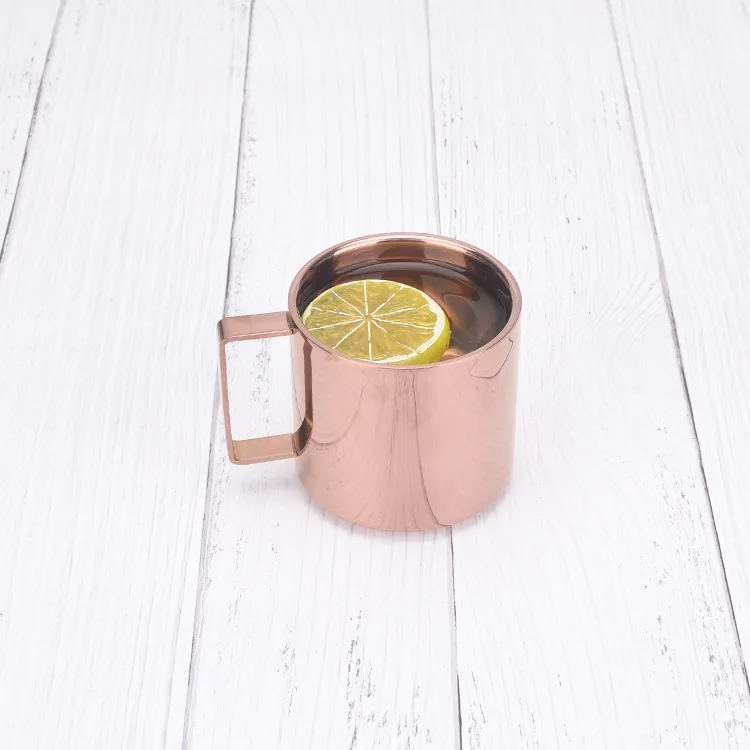 Solid Stainless Steel Mugs Moscow Mule Mug Copper Cup King