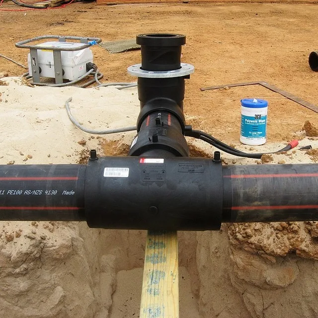 Custom Plastic Tubes Hdpe Electrofusion Fittings Endcap For Gas Reduce